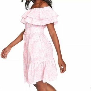 Lisa Fernandez for Target Pink & White Dress XS